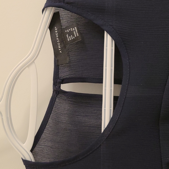 Navy Blue Blouse - Picture 2 of 5